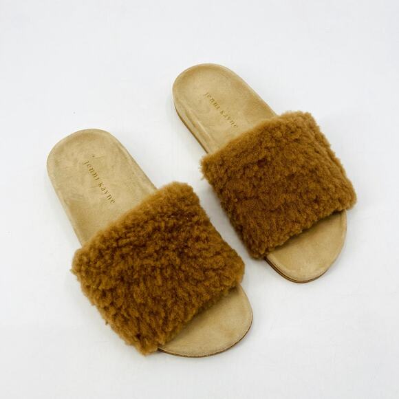 Jenni Kayne Shearling Slides - Picture 2 of 6